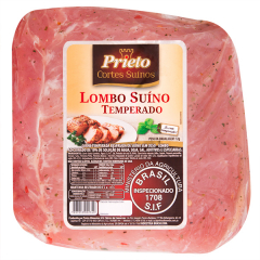 Lombo Suino Temperado Prieto  kg