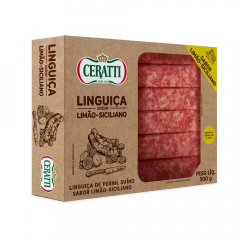 Linguiça  Ceratti 400g Limão Siciliano