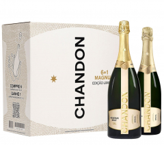 Kit Espumante Chandon Brut GTS 1,5 lt  