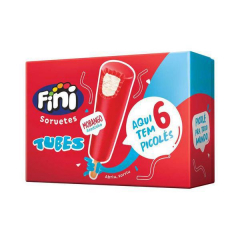 Picolé Multipack Fini Morango  Nestlé 270g 