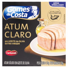 Atum Claro Solido Gomes da Costa 170g Azeite