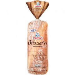 Pão De Forma Artesano Pão Chapa Plusvita 500g 