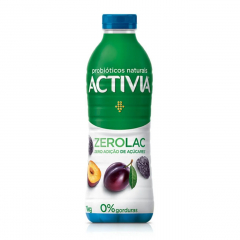Activia Liquido Zerolac 800g Ameixa