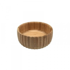 Bowl Canelado De Bambu M 19cm Oikos un 