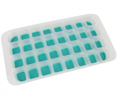 Forma Fundo Silicone 32 Cubos Oikos un