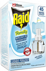 Inseticida Eletrico Liq Family 45 Noites Aparelho  32ml 