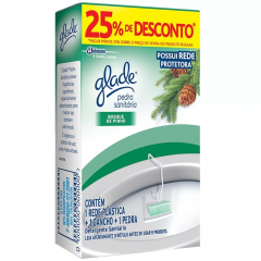 Pedra Sanitária 25 GTS Glade 25g Pinho