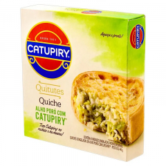 Quiche Catupiry 200g Alho Poro