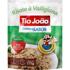 Arroz Cozinha Risoto  Tio João 175g Valligiana