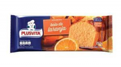 Bolo Plusvita 250g Laranja