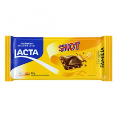 Chocolate Barra Lacta 145g Shot