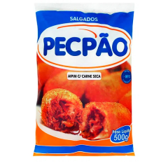 Salgadinho Aipim Carne Seca PecPão 500g 