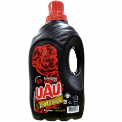 Lava Roupa Líquido  Uau 3lt Rosa Sedução