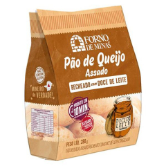 Pão De Queijo Recheado Forno Minas 280g Doce de Leite