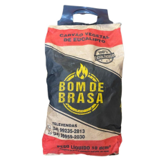 Carvão Vegetal  Bom de Brasa 2kg 