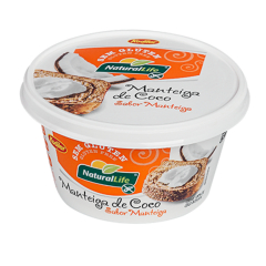 Manteiga Coco Sem Gluten Natural Life 210g 