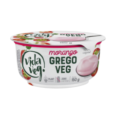 Iogurte Gregoveg Morango  Vida Veg 150g 