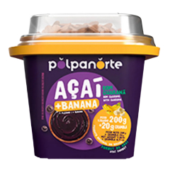 Açai Com Granola Polpanorte 200ml Banana