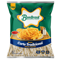Batata Corte Tradicional BemBrasil 2kg 