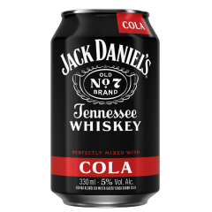 Bebida Whisky Coca Cola Jack Daniels 269ml 