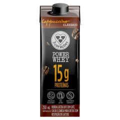 Bebida Power Whey 15g 3 Corações 250ml Classico
