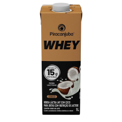 Bebida Whey 15g Piracanjuba 1lt Coco
