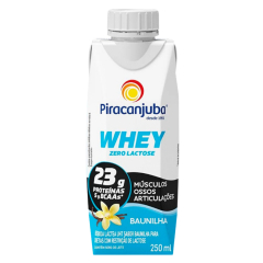Bebida Whey 23g Piracanjuba 250ml Baunilha