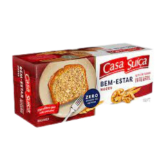 Bolo Integral Zero Casa Suiça 250g Nozes