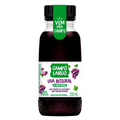 Suco Uva Campo Largo Pet 250ml 