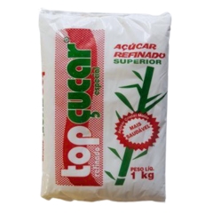 Açúcar Refinado Topçucar  1kg 