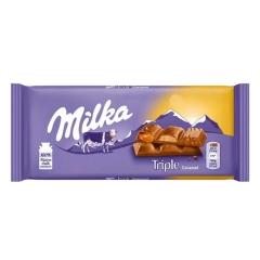 Chocolate Triple Caramelo Milka  100g 