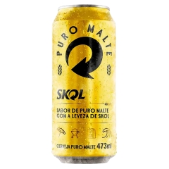 Cerveja Puro Malte Skol Lata 473ml 