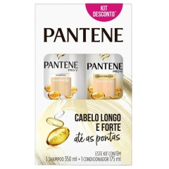 Kit Shampoo + Condicionador Pantene  350ml Hidratação 